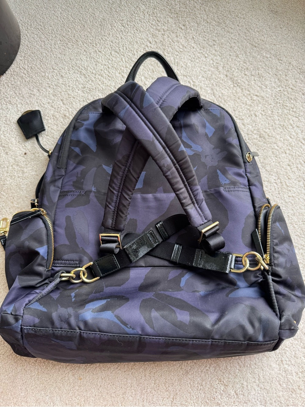 TUMI Voyageur Carson Laptop Backpack 15 Inch Computer Bag for Women Lily Indigo - Picture 7 of 15